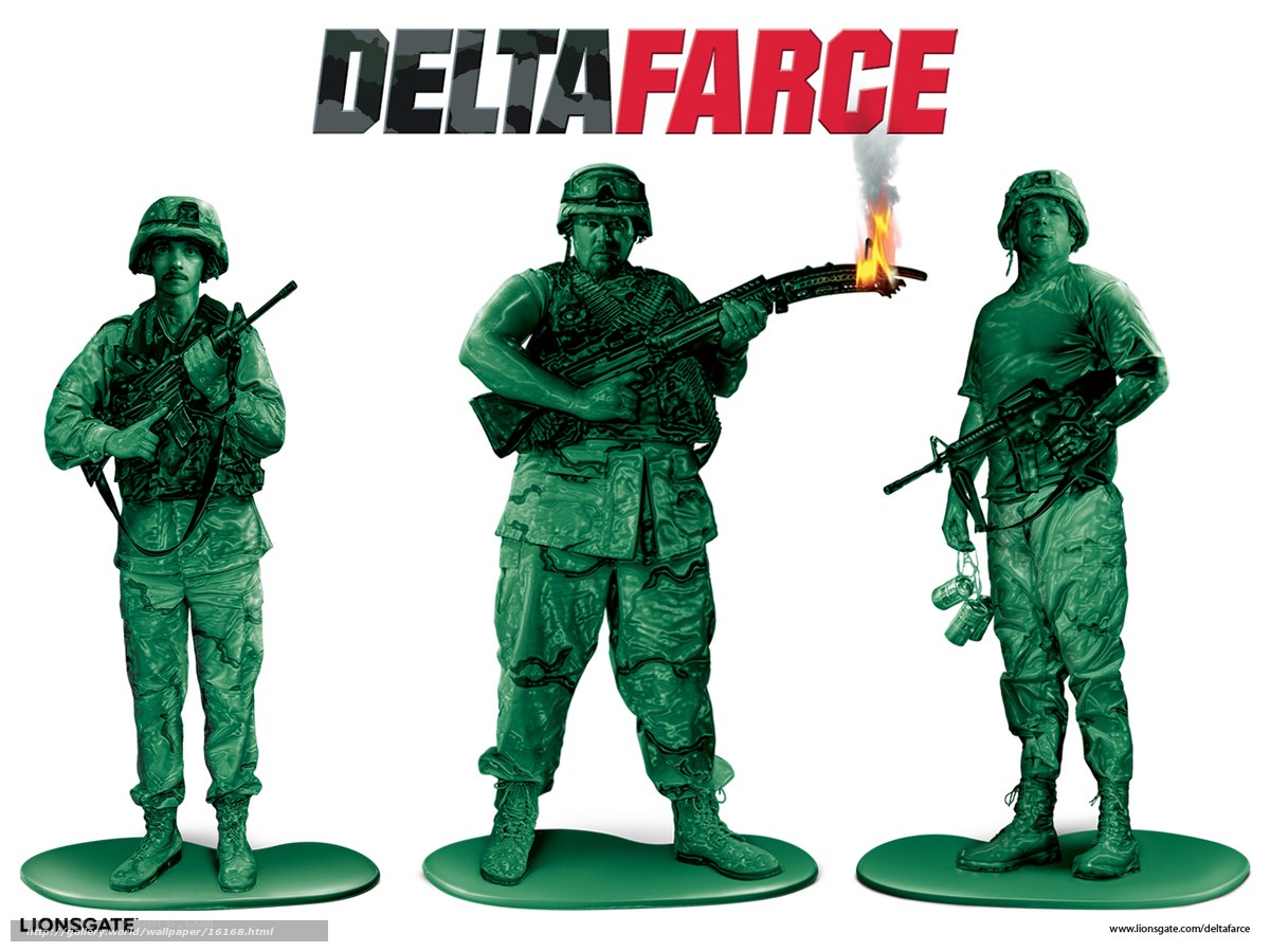 Delta Force toy soldiers