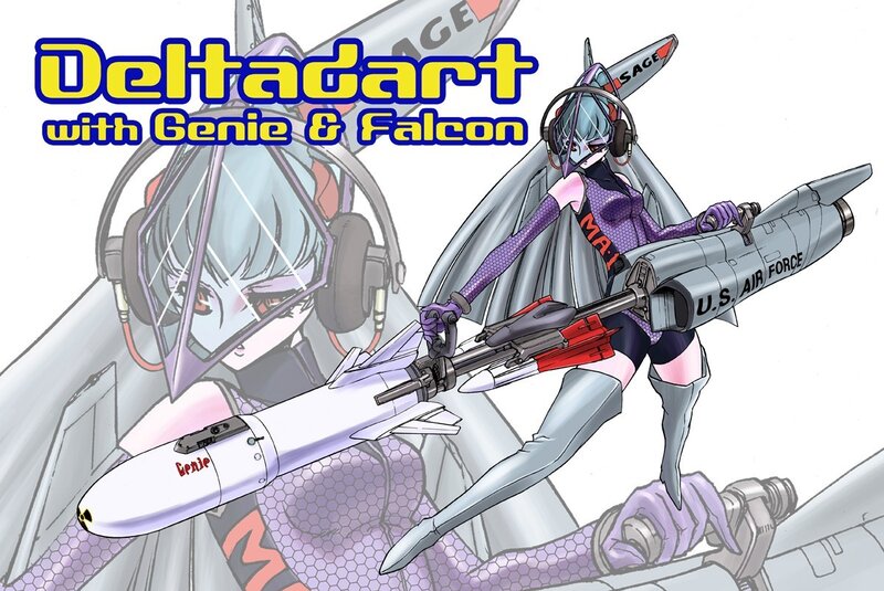 Deltadart with Genie and Falcon