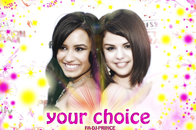 Demi Lovato and Selena Gomez