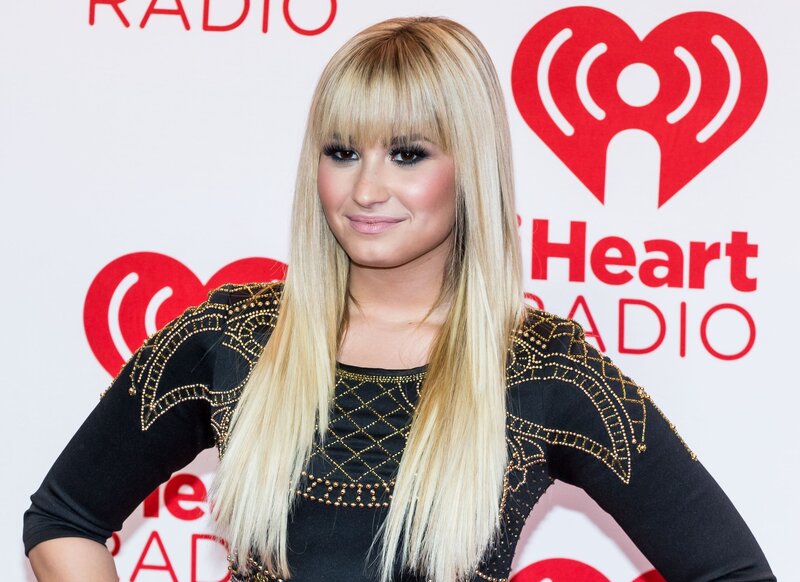 Demi Lovato at iHeartRadio event