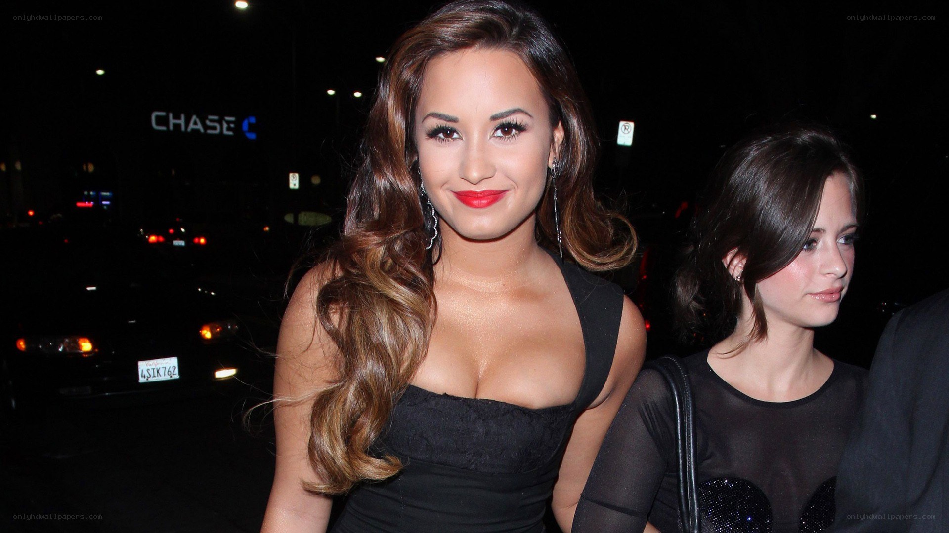 Demi Lovato at night event