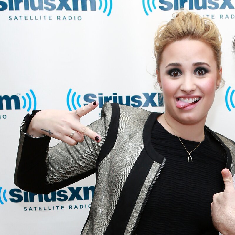 Demi Lovato at SiriusXM