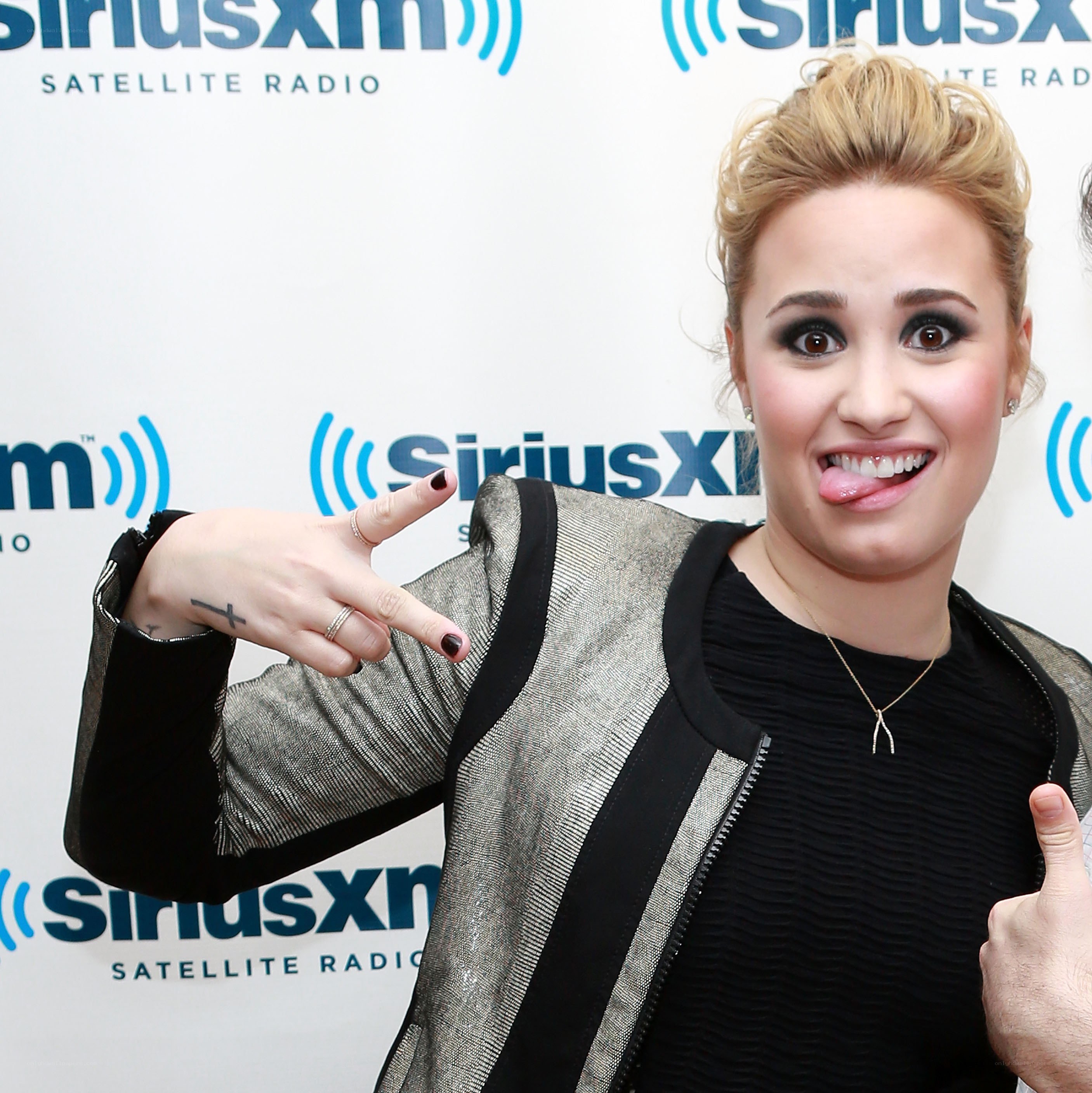 Demi Lovato at SiriusXM