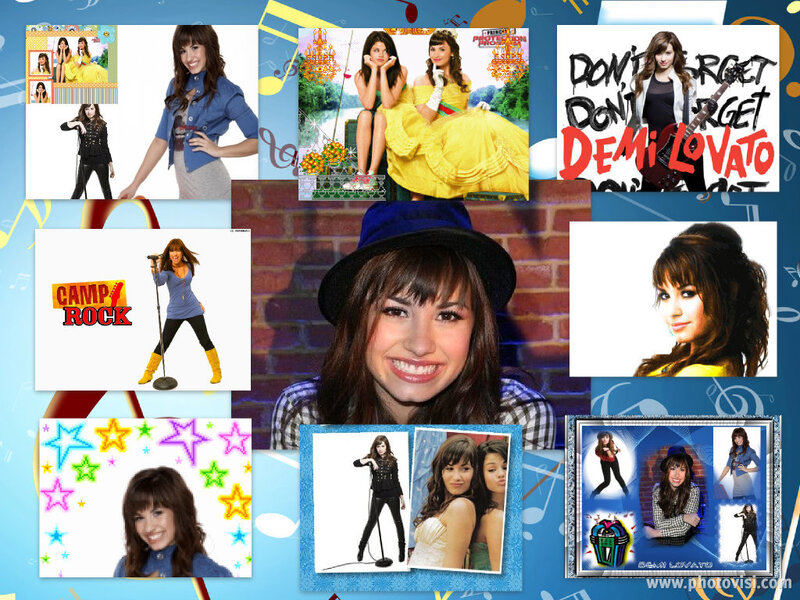 Demi Lovato collage
