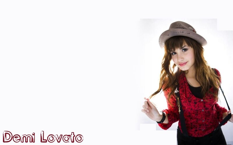 Demi Lovato in a hat
