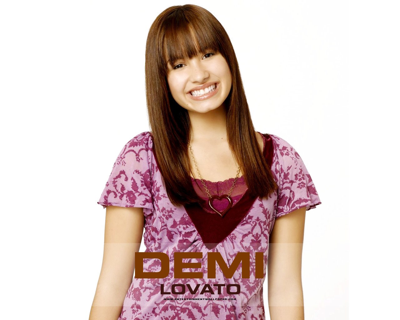Demi Lovato smiling portrait
