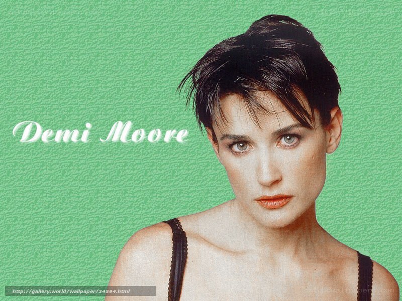 Demi Moore portrait