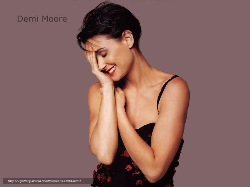 Demi Moore portrait