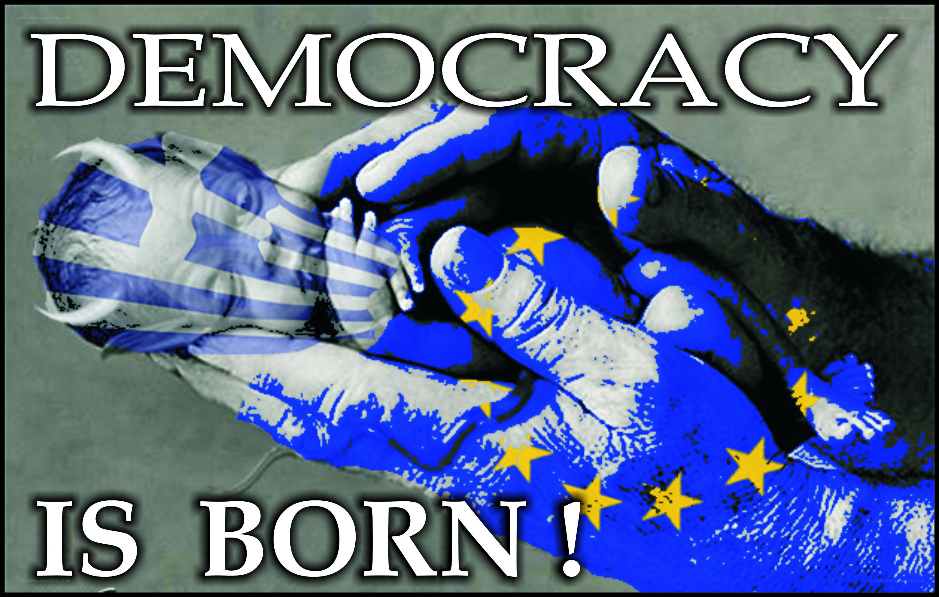 Democracy is born