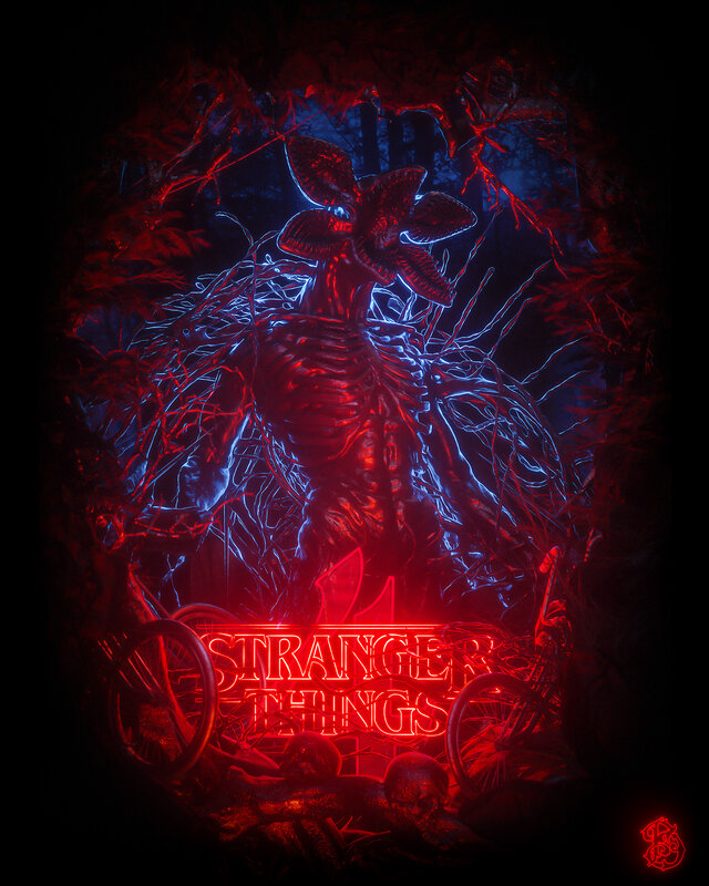 Demogorgon Monster — Red