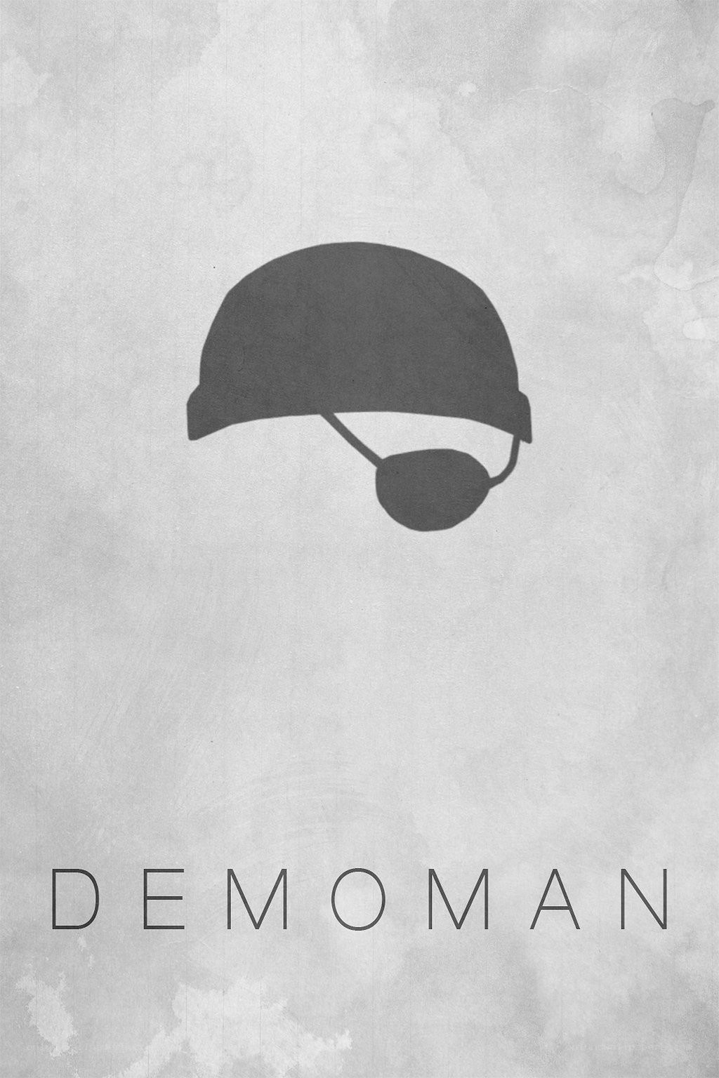Demoman character poster