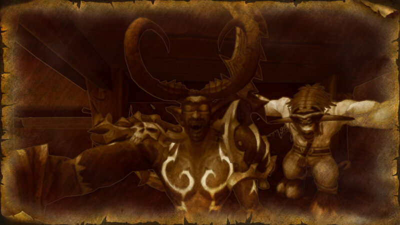 Demon and Orc Warriors