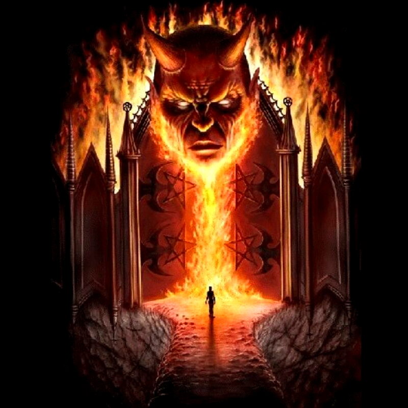 Demon at Fiery Gate