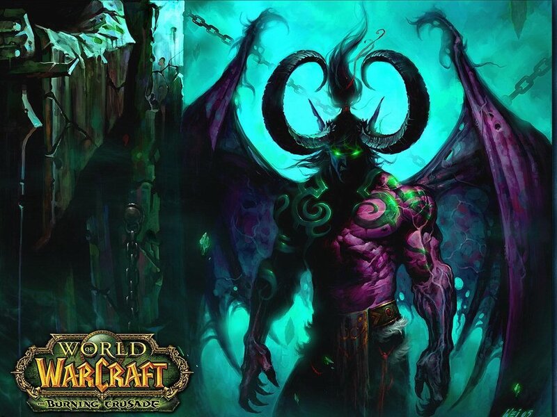 Demon character from World of Warcraft