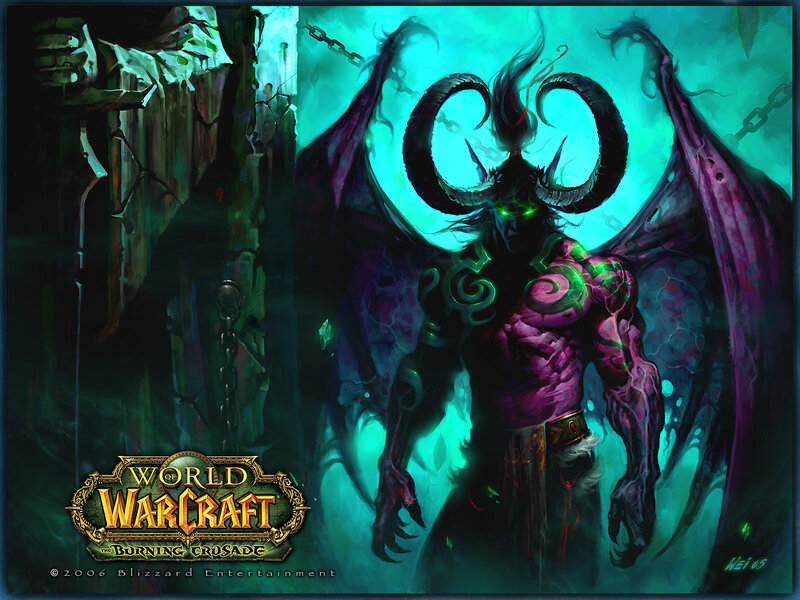 Demon character from World of Warcraft