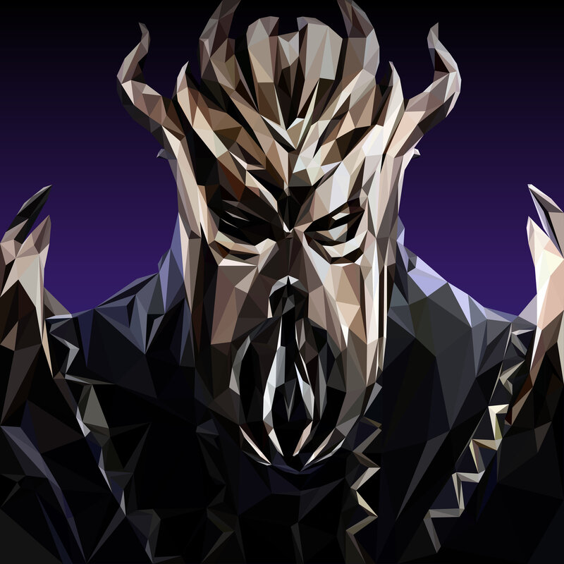 Demon Character Head