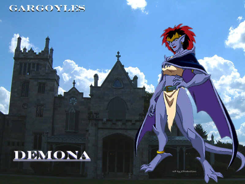 Demon Character in Purple