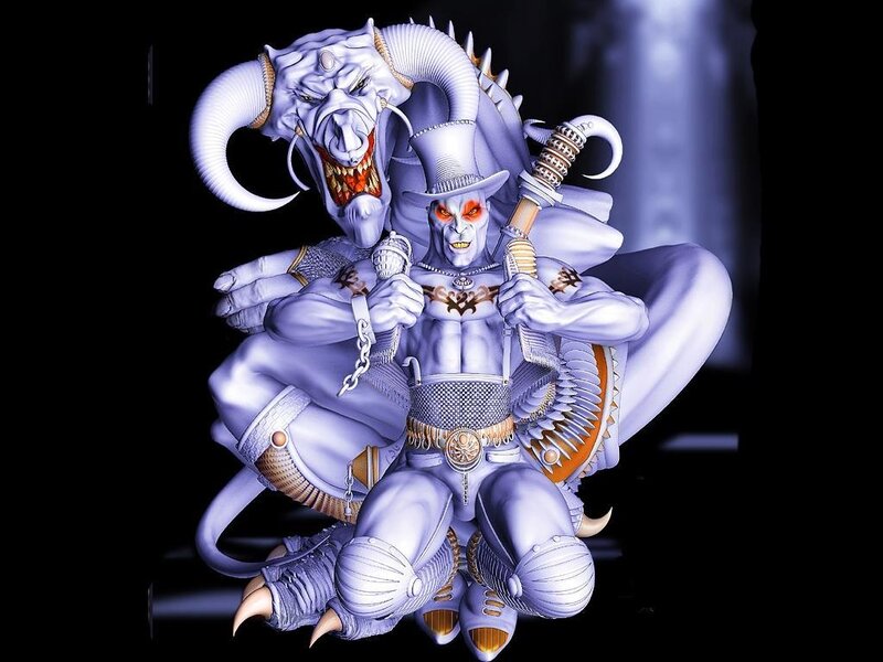 Demon Character with Ram