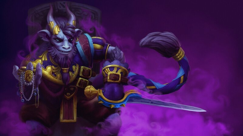 Demon Character with Sword