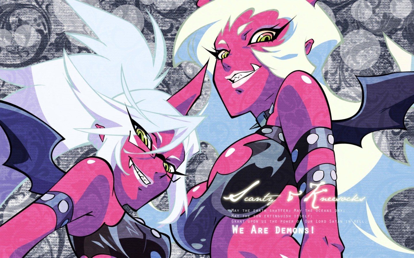Demon characters from Scanty & Kneewocks