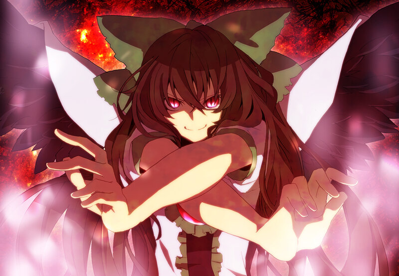 Demon girl with wings