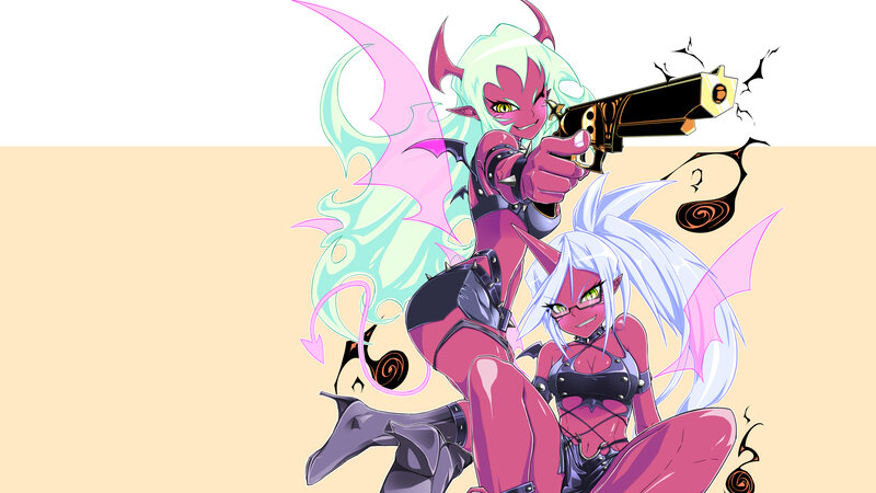 demon girls with guns
