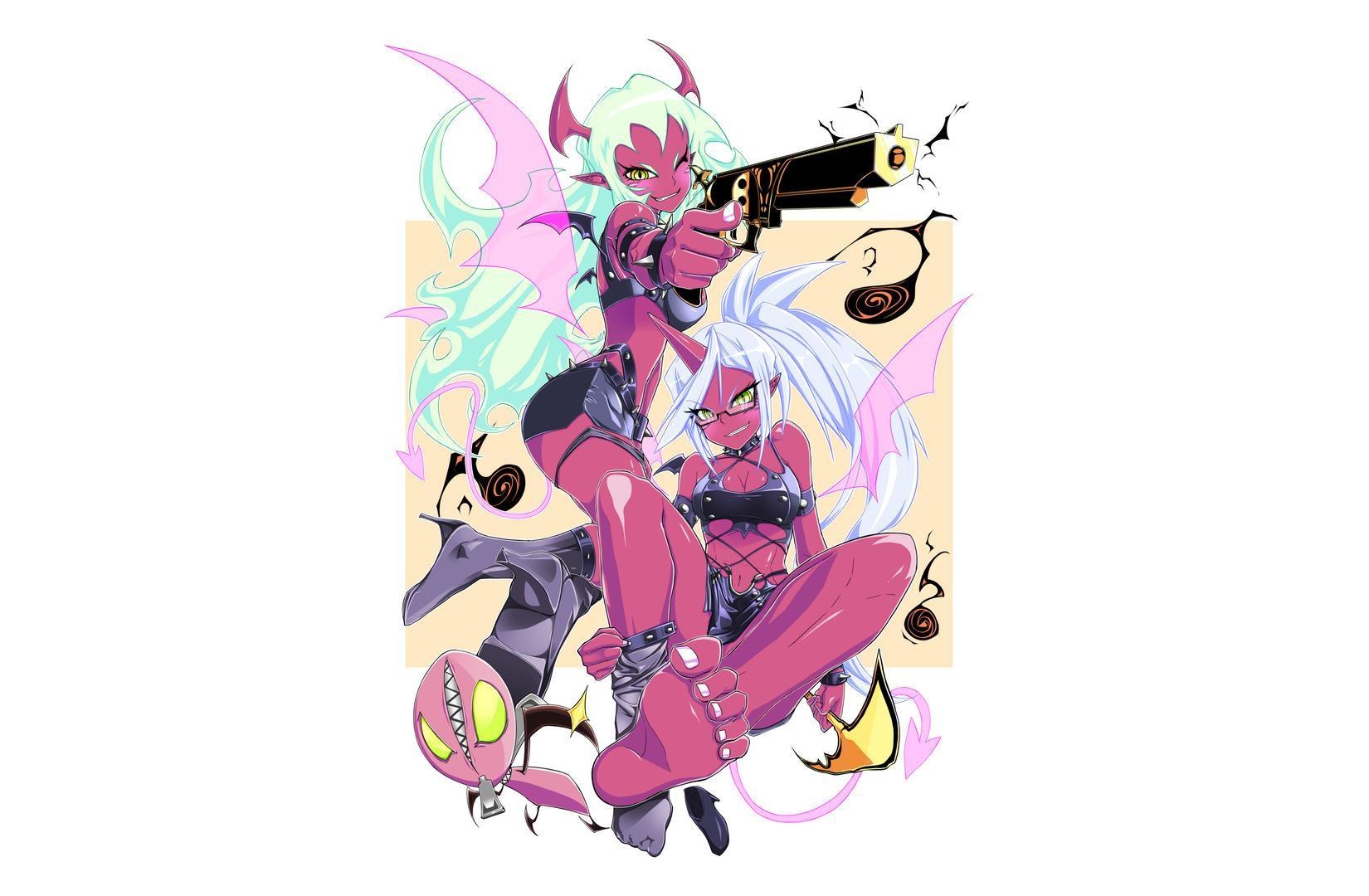 demon girls with guns