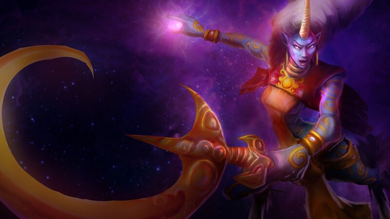 Demon hunter casting spell