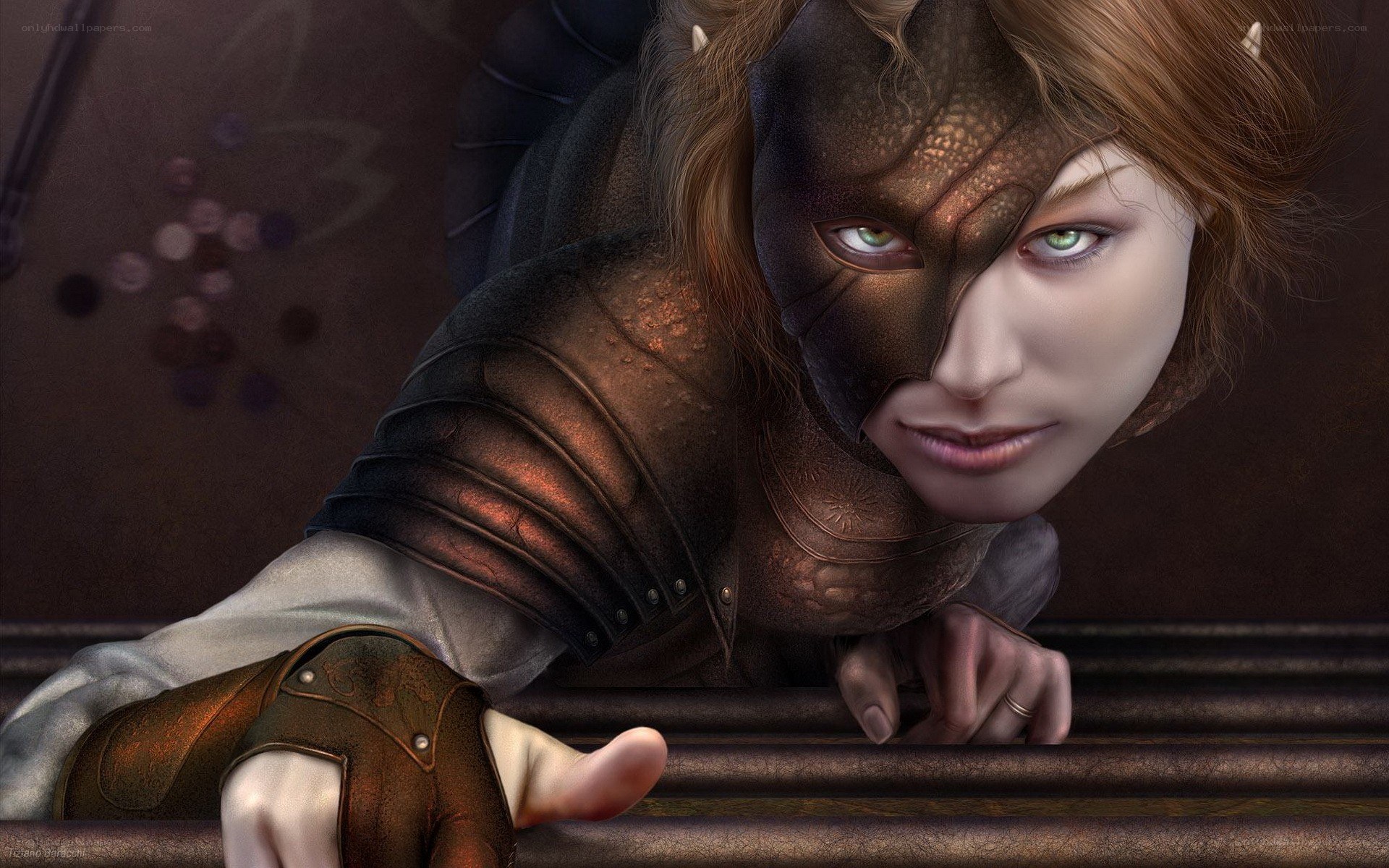 demon hunter character art