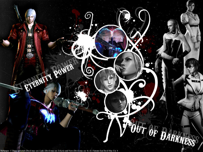 Demon Hunter with White Hair