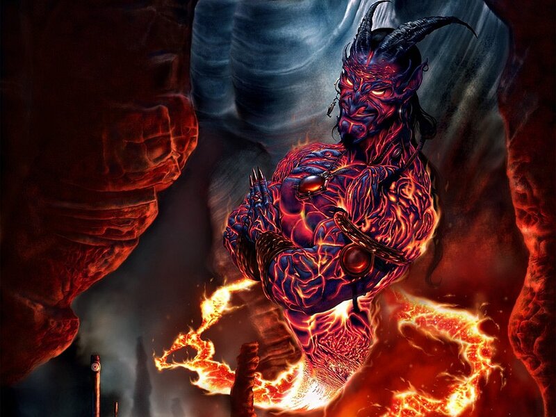Demon in a Cave