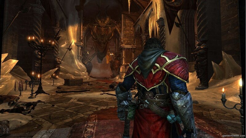 demon in a dark cathedral