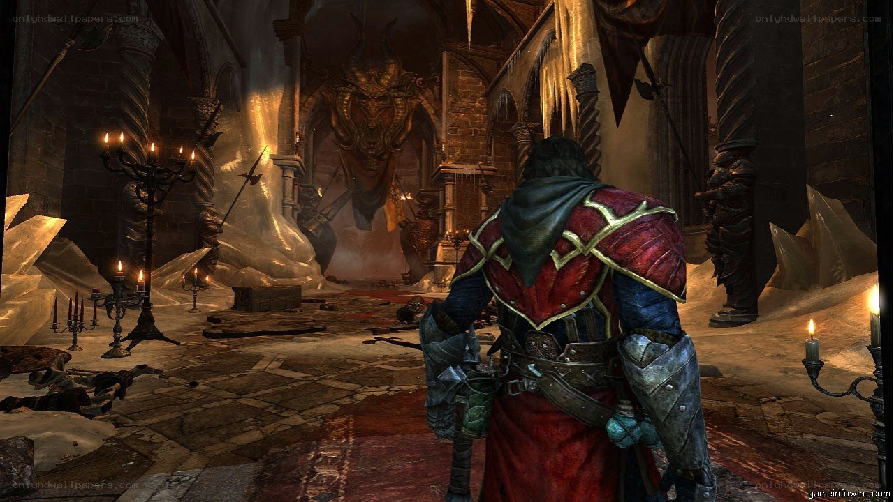 demon in a dark cathedral