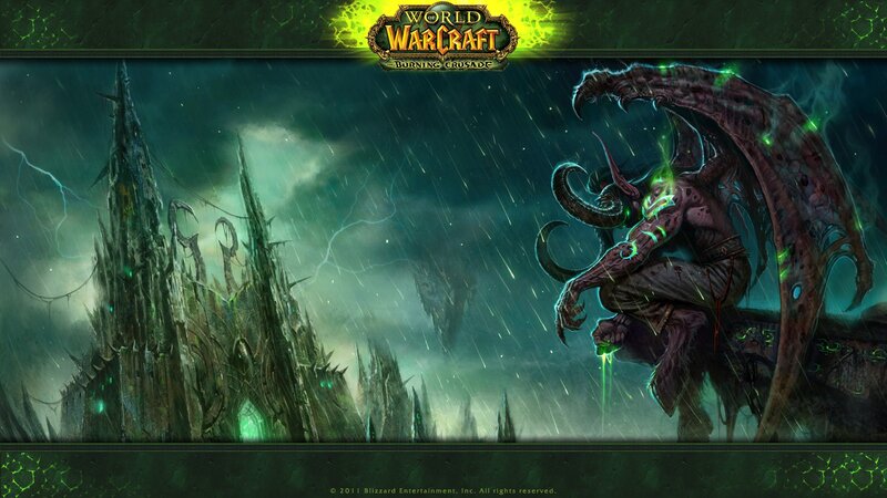 Demon in Dark Armor