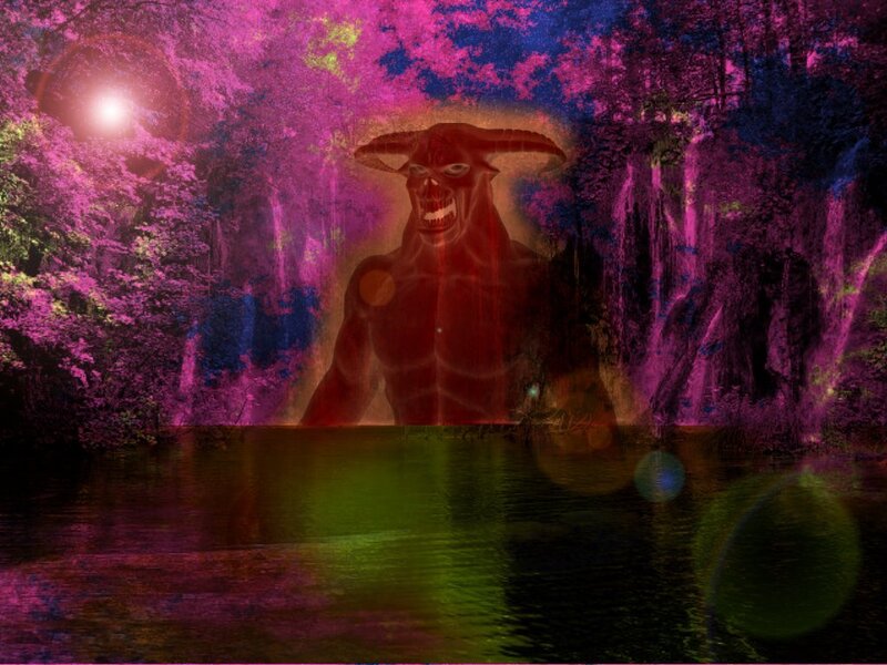 Demon in Forest