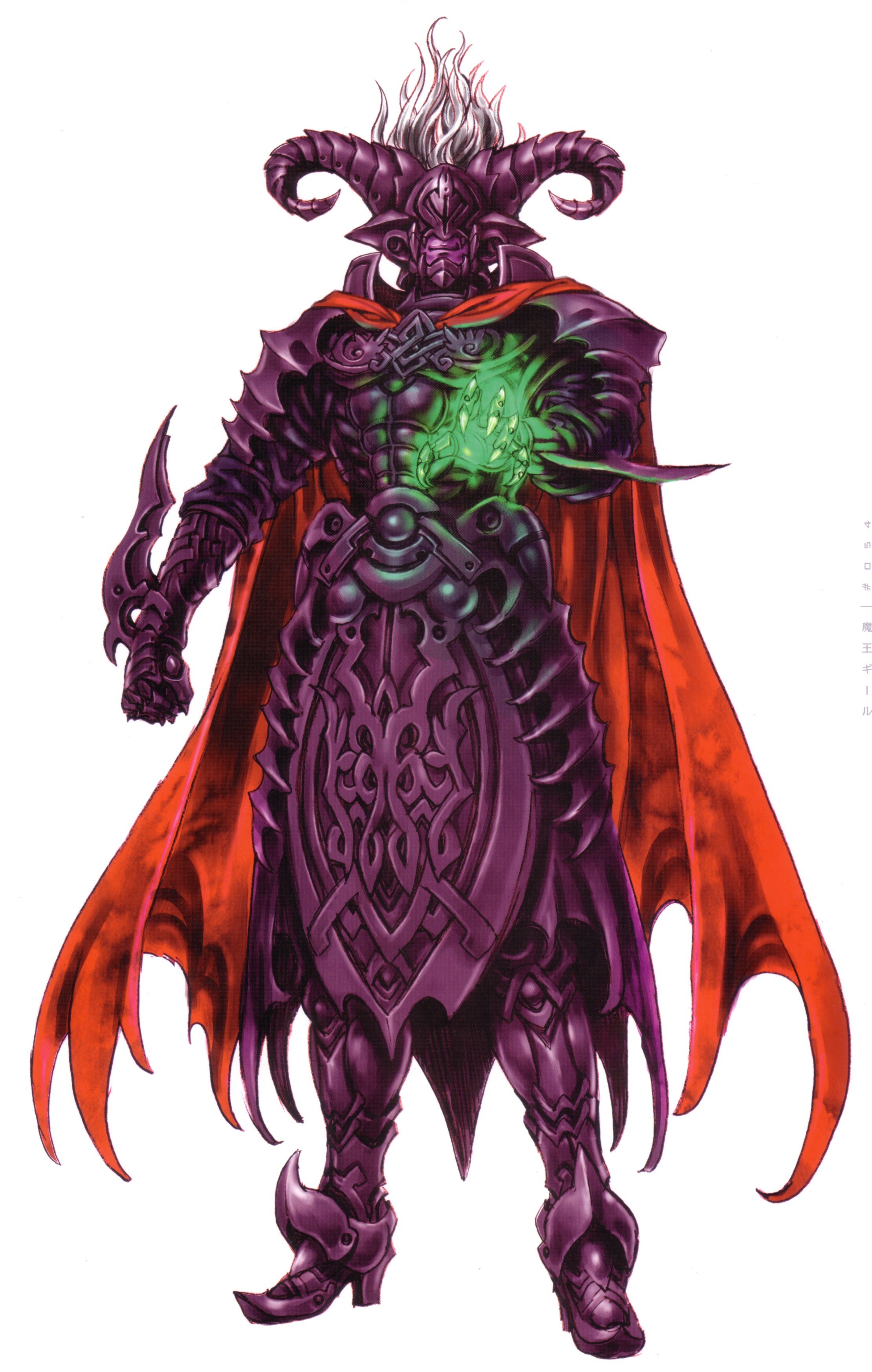 demon king character design