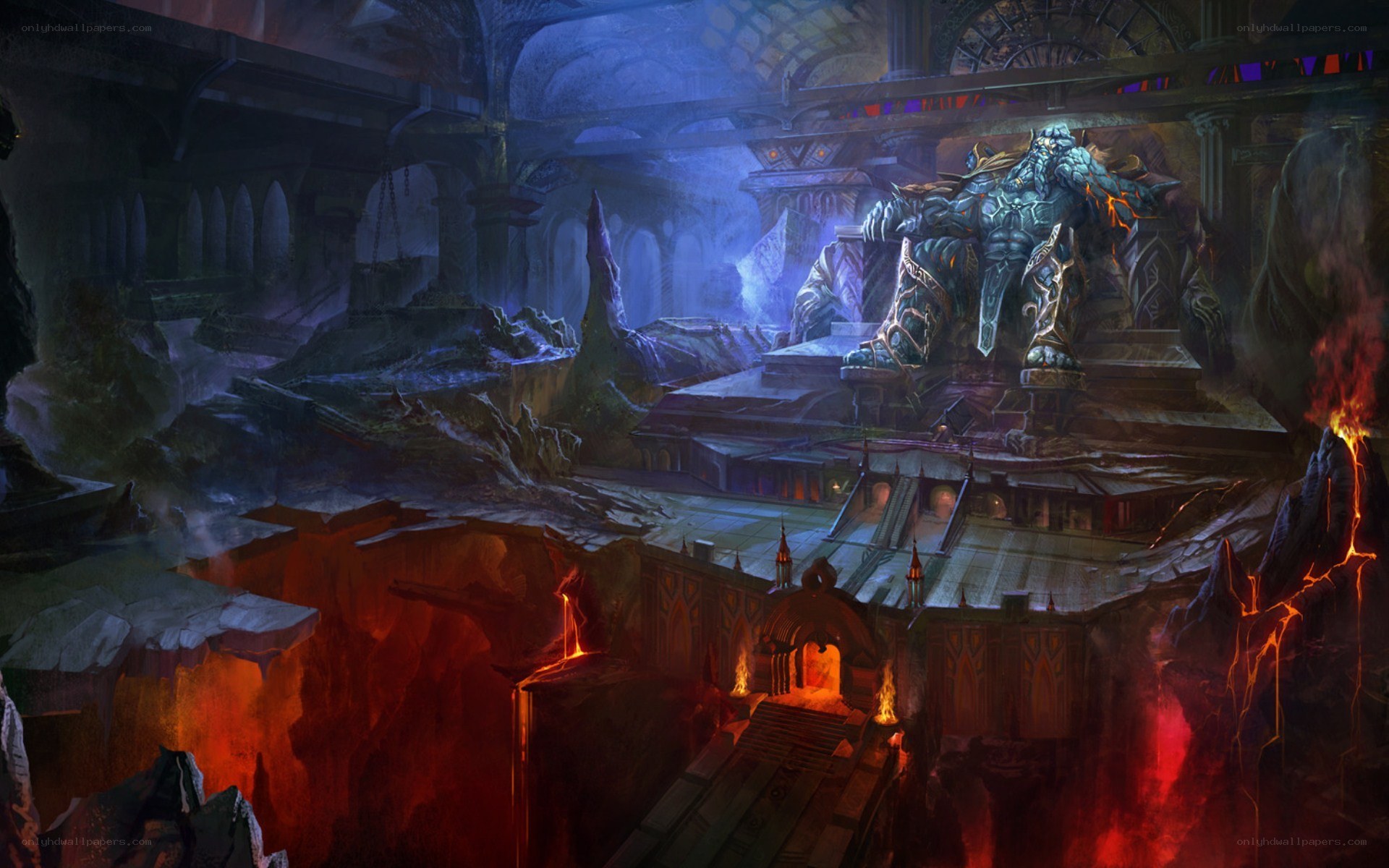demon king's throne room