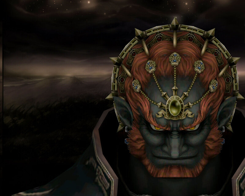 Demon king with crown