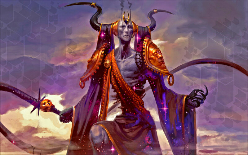Demon King with Horns