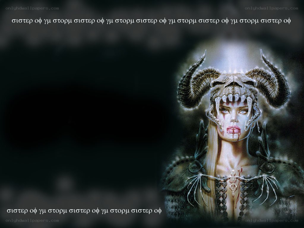 demon queen with horns