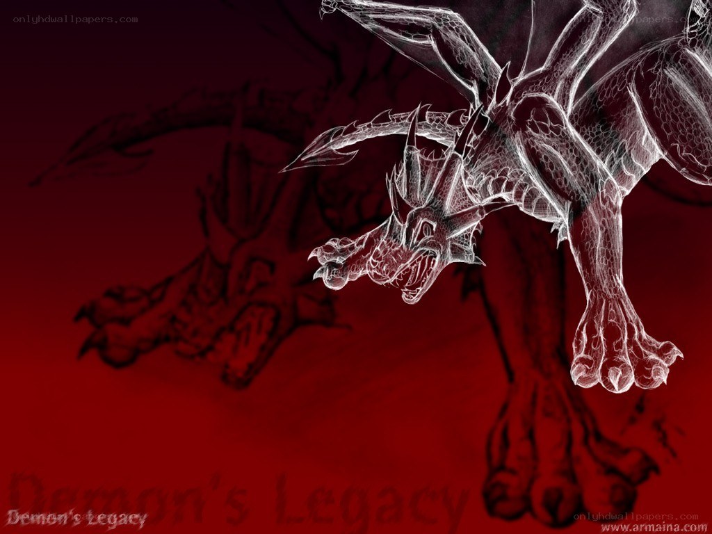 Demon's Legacy dragon artwork