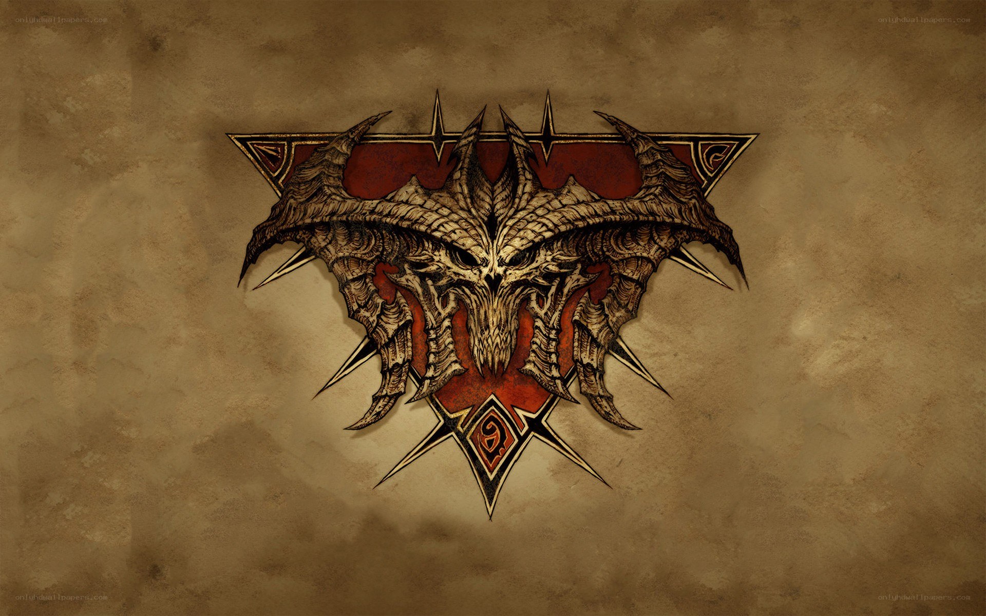 demon skull emblem