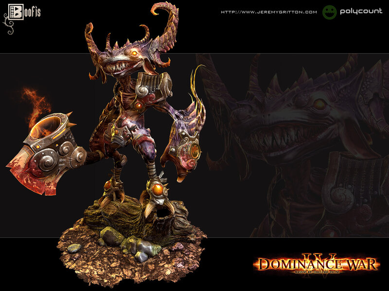 Demon Warrior Figure