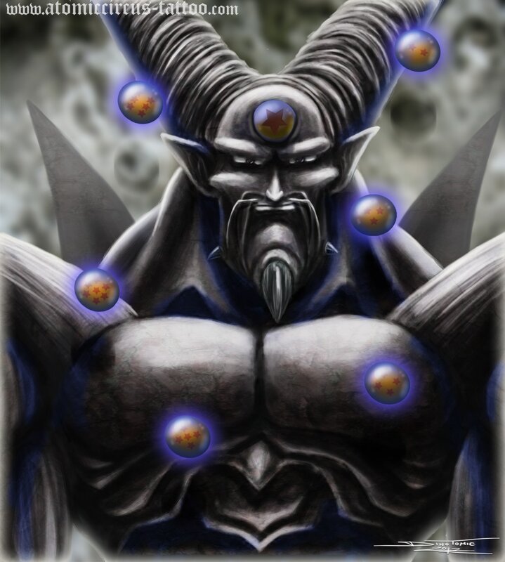 Demon with Dragon Balls