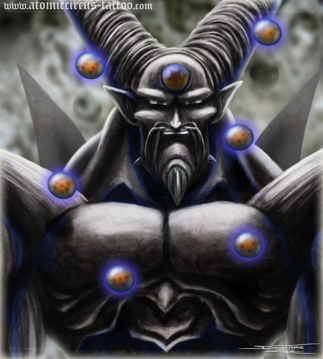 Demon with Dragon Balls