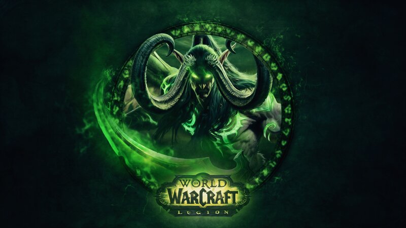 Demon with Horns — Green