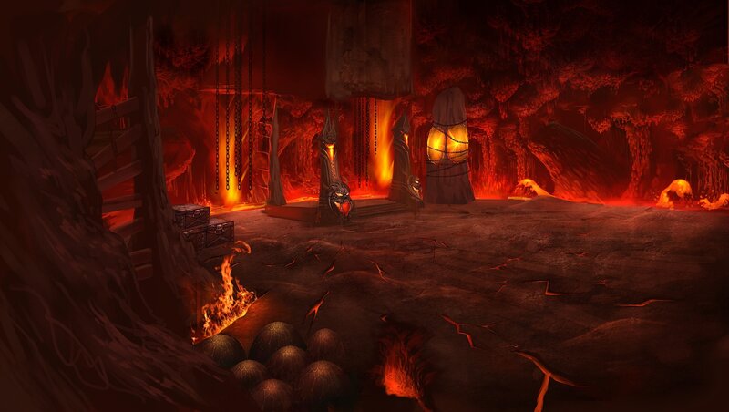 demonic cavern lair