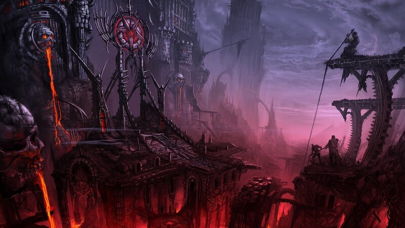Demonic Fortress in Ruins