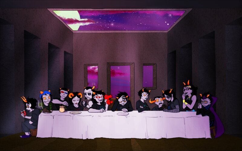 Demons at a Dinner Table
