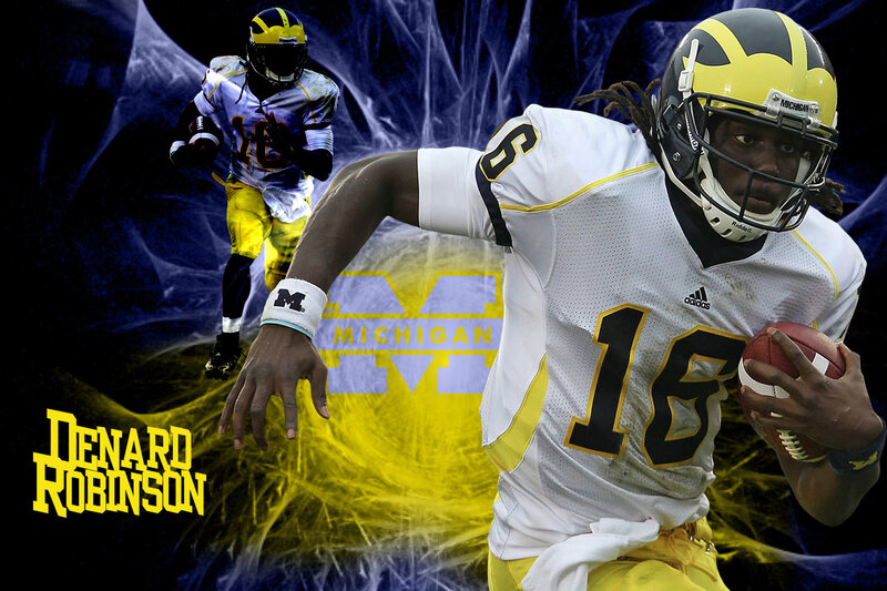 Denard Robinson football player
